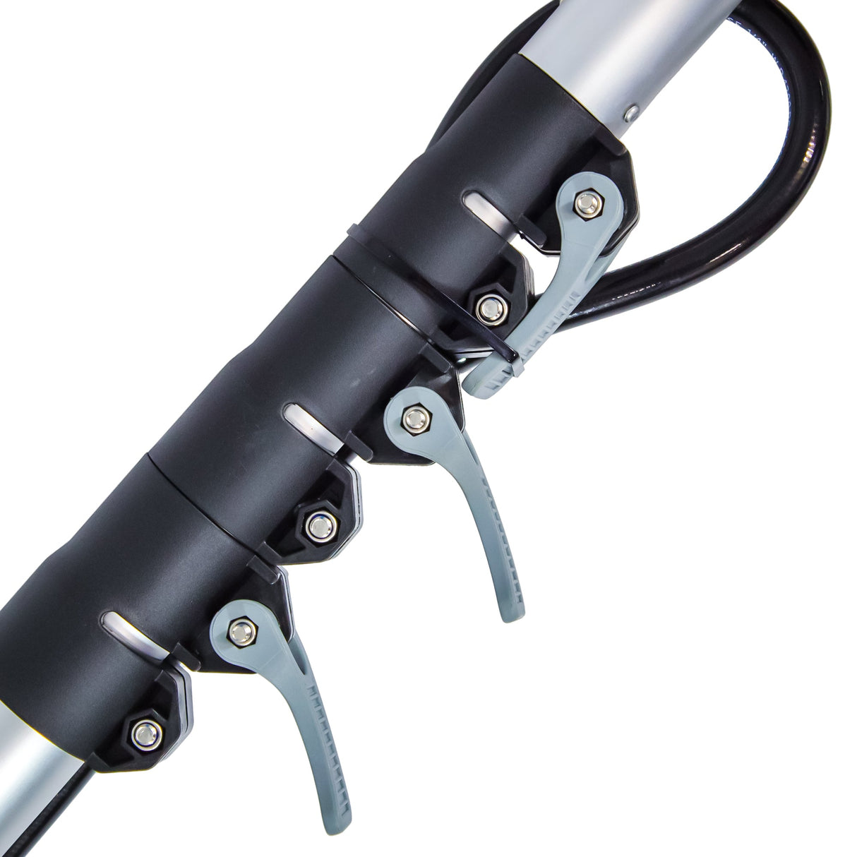 Aquaspray Rotary Solar Panel/Roof Cleaning Brush With 18ft Telescopic Lance