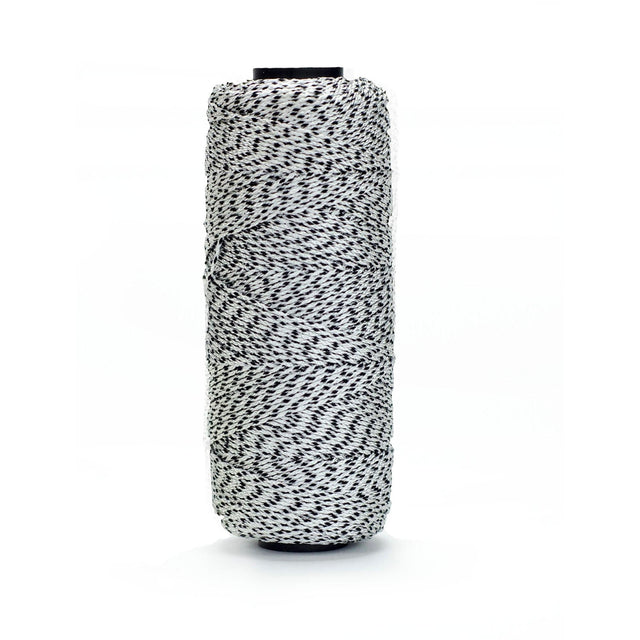Bon Tool Braided Nylon Flecked Line White 500' (81-235)