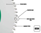 254mm x 30mm x 2.4mm 80 Tooth Triple Chip (MFC & Laminates) 8254 Circular Saw Blade