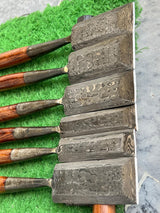 Handmade Woodworking Chisel Set | Traditional Wood Carving Tools for Craftsmen & Carpenters