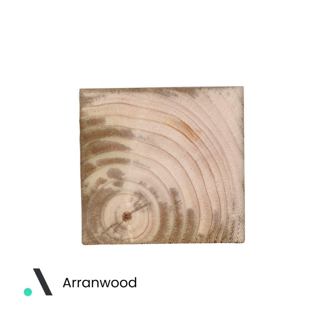 Brown Treated Wooden Fence Post UC3u 100mm x 100mm