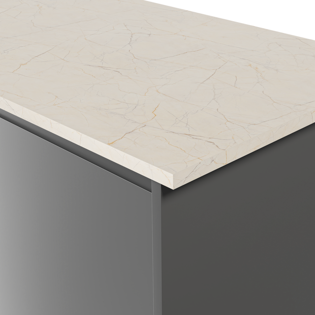 Formica Originals PP9669 Aura Marble Laminate Kitchen Worktops - Satin NDF Finish