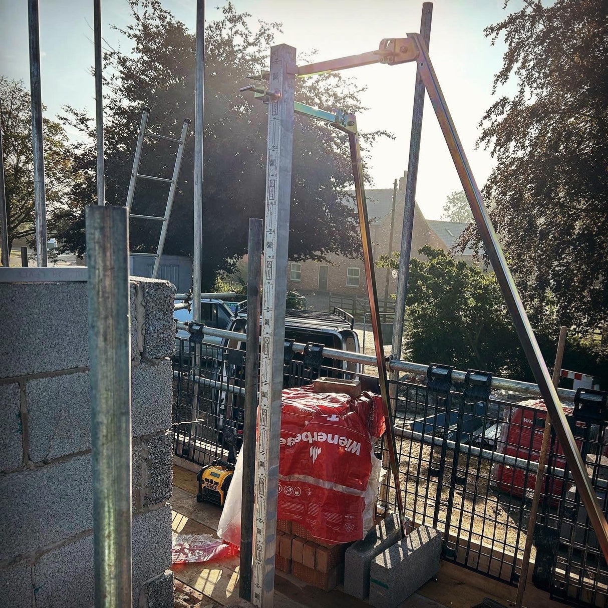 Adjustable Bricklayer Profile Outrigger / Stabiliser Spare Parts