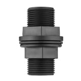 ¾” BSP Water Butt Fitting with Full Flow PP Valve and 32mm MDPE Fitting