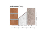 Birtley 110mm CB110 Standard Duty Cavity Wall Lintel