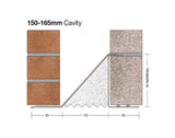 Birtley 150mm MD150 Medium Duty Cavity Wall Lintel