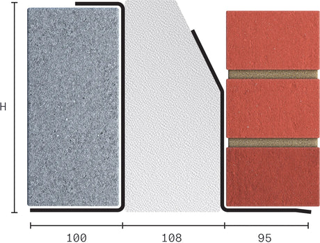 Catnic TX110/100 Thermally Broken Lintel