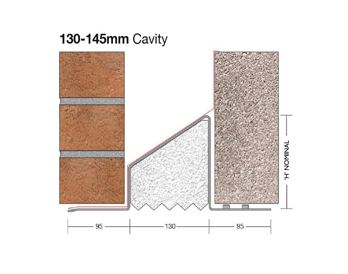 Birtley 130mm CB130 Standard Duty Cavity Wall Lintel