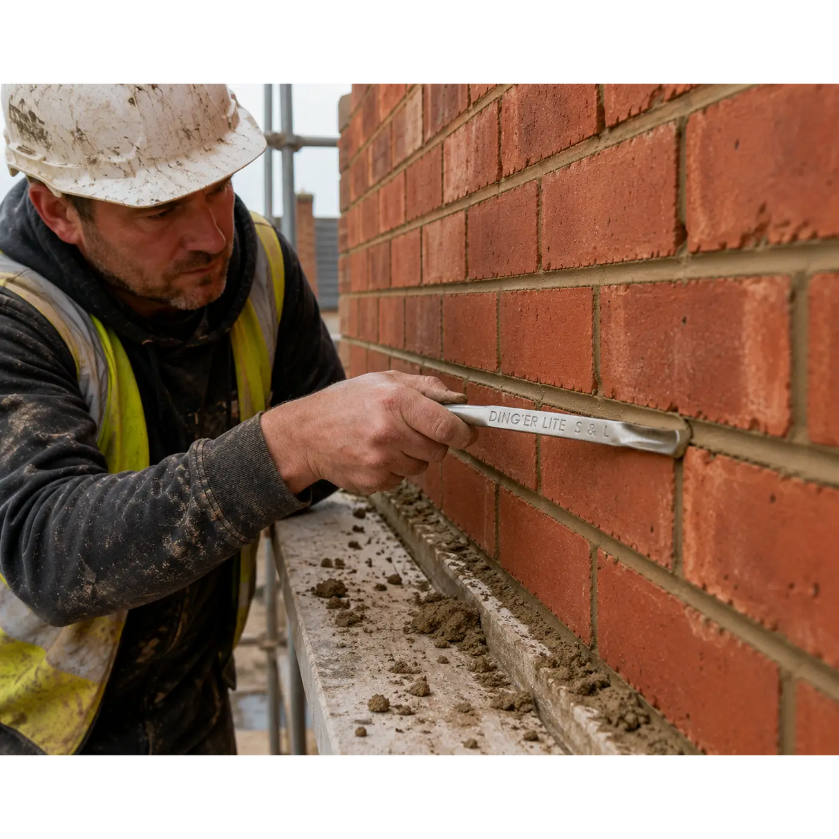 BH Dinger  Lite S&L Bricklayer Bucket Handle