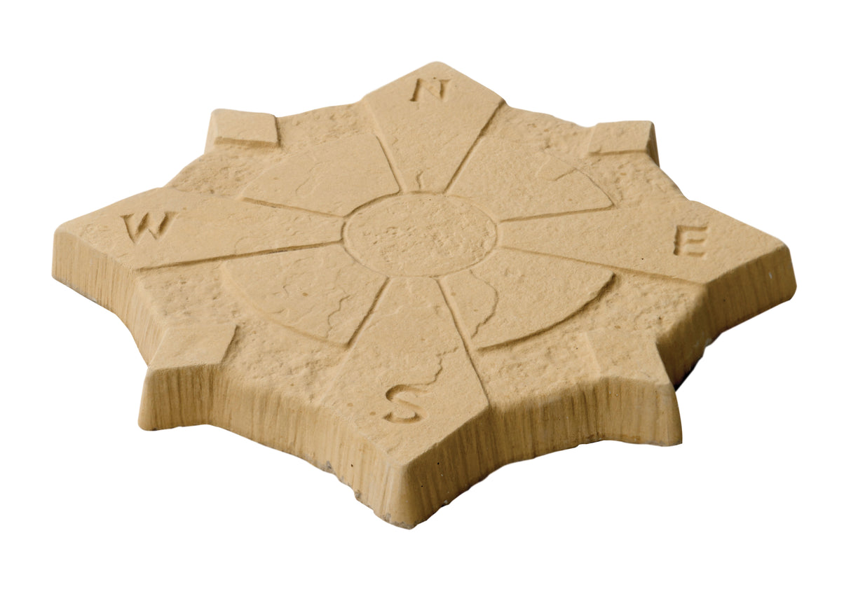 Compass Stepping Stone 440mm Buff_02