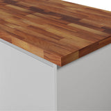 Deterra Solid Iroko Real Wood Kitchen Worktops 40mm (T)