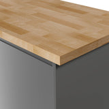 Deterra Solid Oak Real Wood Kitchen Worktops 40mm (T)