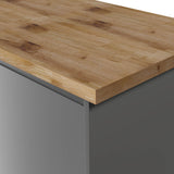 Deterra Solid Full Stave Oak Real Wood Kitchen Worktops 40mm (T)