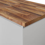 Deterra Solid Walnut Real Wood Kitchen Worktops 40mm (T)