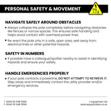 Aquaspray Venom 22ft Hybrid 50% Carbon, 50% Fiberglass Waterfed Window Cleaning Pole – 5 Sections