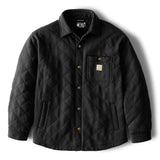 Carhartt Rain Defender Loose Fit Heavyweight Quilted Snap Front Shirt Jacket