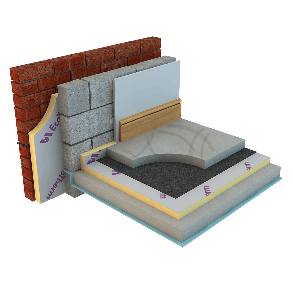 EcoTherm Eco-Versal PIR Rigid Insulation Board (1200mm x 2400mm)