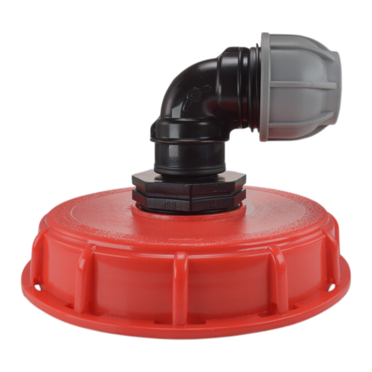 IBC 6-inch Cap Kit with 25mm MDPE Elbow