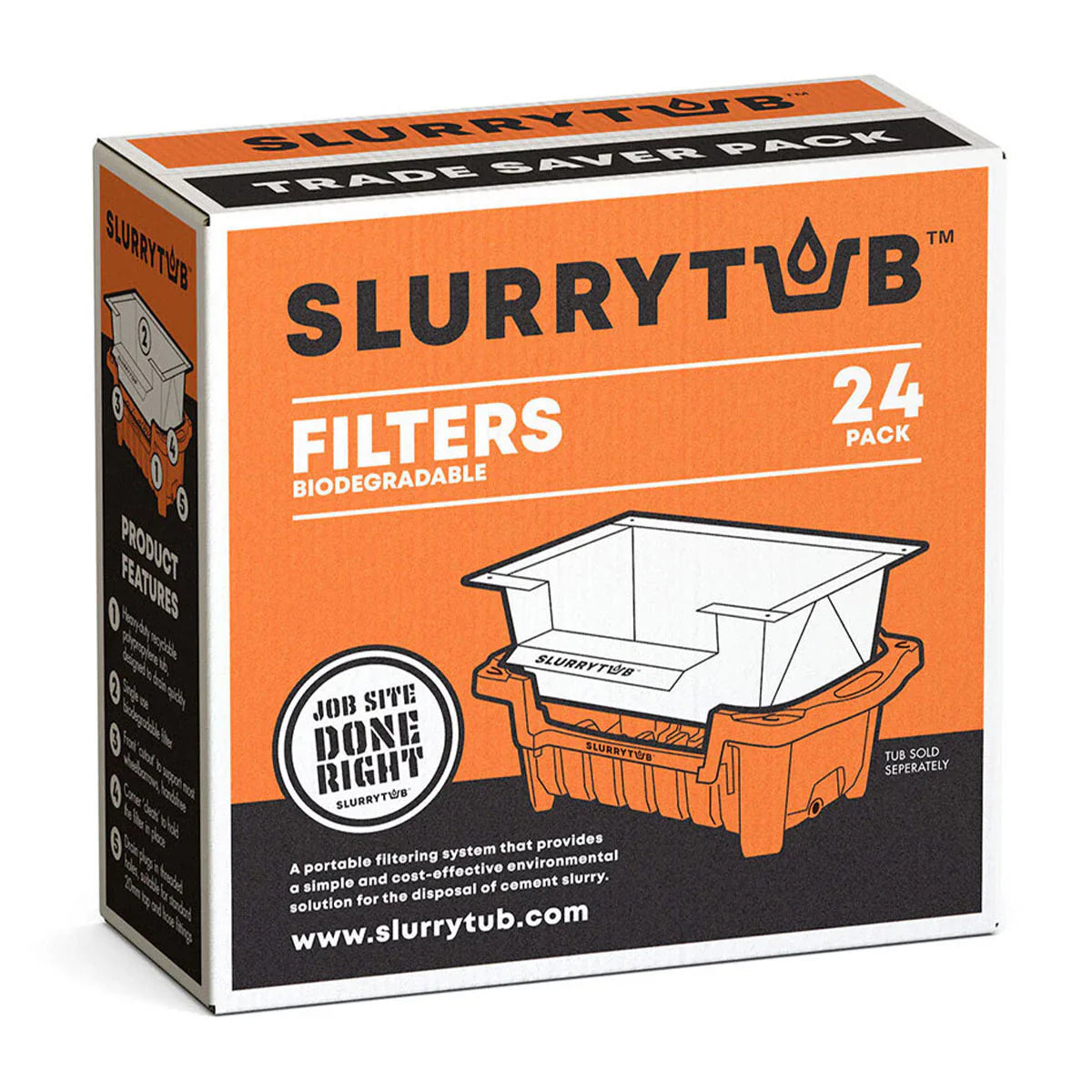 SLURRYTUB Trade Twin Filter Pack (48)