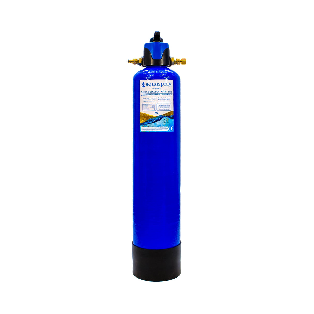 Aquaspray De-Ionising Water Filter Carry Tank 10, 15 or 25 Litre (Inc. Resin)