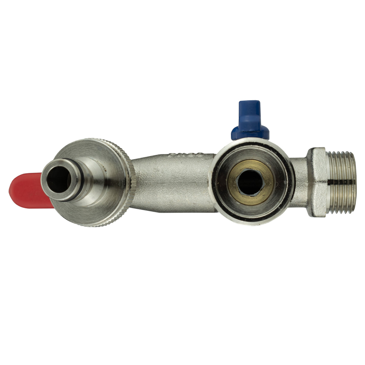 Wall Flange Kit 32mm MDPE + Double Lever Tap ¾” BSP
