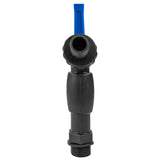 Wall Flange Kit 20mm MDPE with Nylon ½” Barb Tap and Quick Connect Outlet