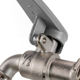 Wall Flange Kit 20mm MDPE - Lever Tap with Hose Barb and Side Lock