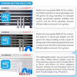 Kiam CYCLONE® Gutter Vacuum System 3600W Polypropylene (Black)