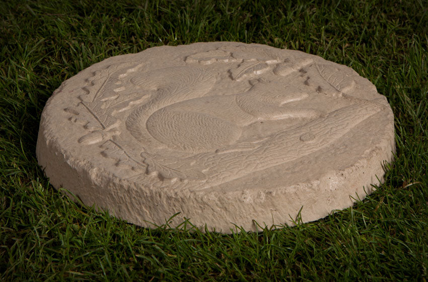 Garden Friends Squirrel Stepping Stone Featured image on Grass