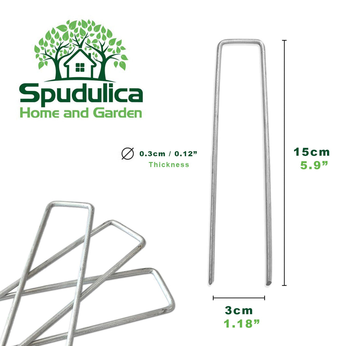 U Shaped Pins For Fixing & Joining Geotextiles