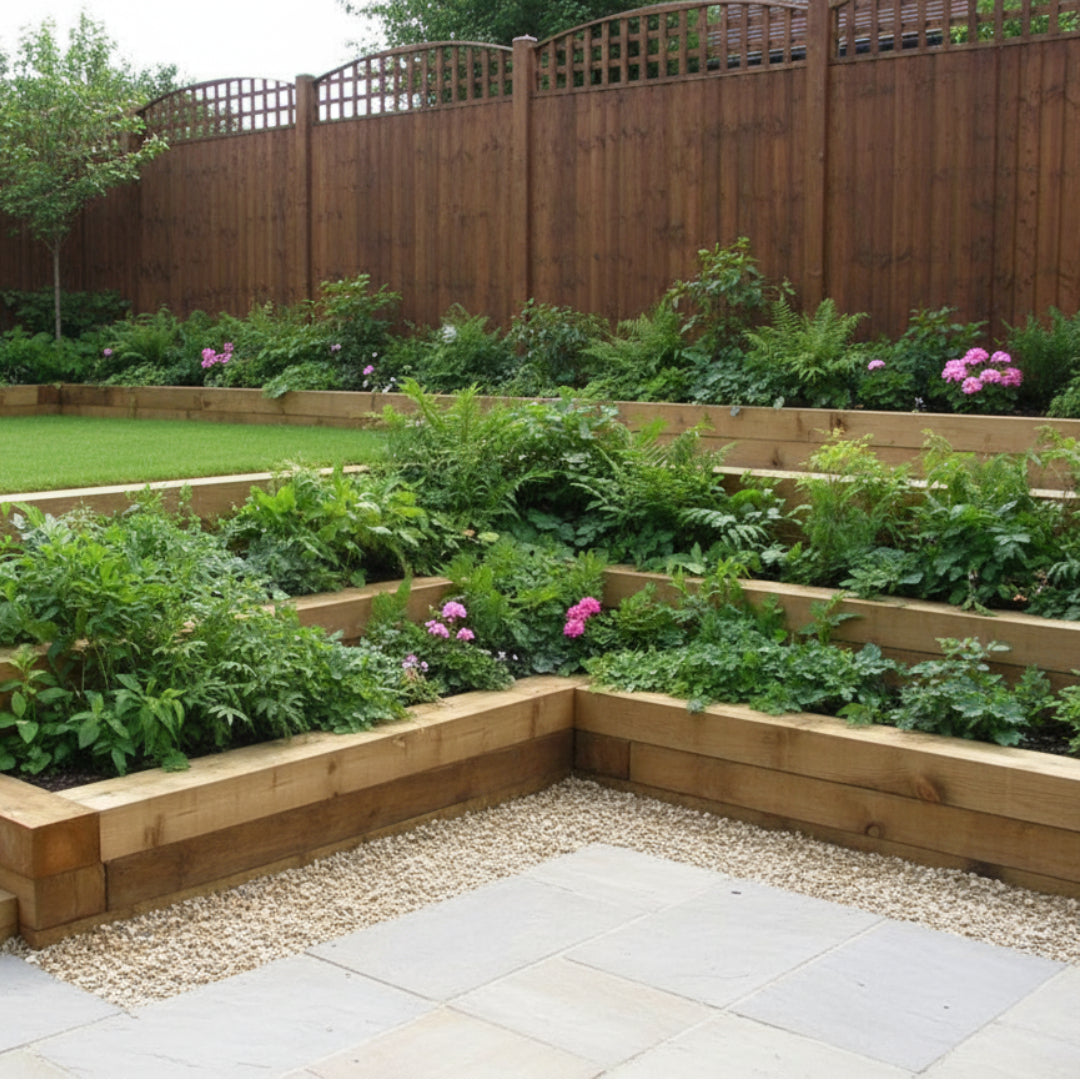 New Treated Softwood Garden Railway Sleepers