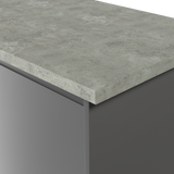 Formica Originals PP8371 Grey Chalkstone Laminate Kitchen Worktop - Honed Ceramic Finish