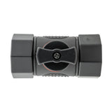 Hose Connector Lime with In-Line BSPF Valve and 20mm MDPE Straight