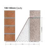 Birtley 130mm HD130 Heavy Duty Cavity Wall Lintel