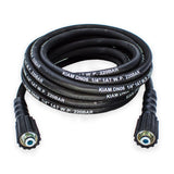 M22 Female - M22 Female Heavy Duty 1/4" Rubber Pressure Washer Hose