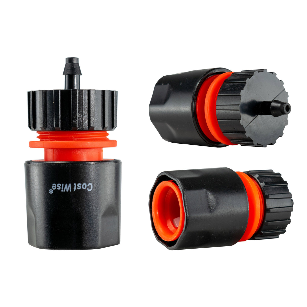 20mm MDPE Straight with BSPF-Quick Connect Valve & Hose Connector 4mm Barb