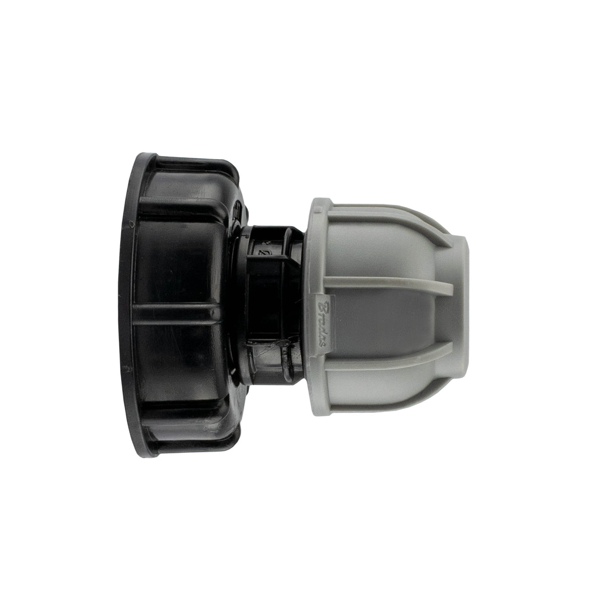 IBC 2” S60X6 Cap with 20mm MDPE Straight