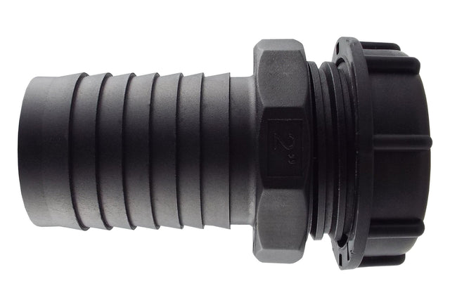 IBC 2” S60X6 Cap with 2” Barb