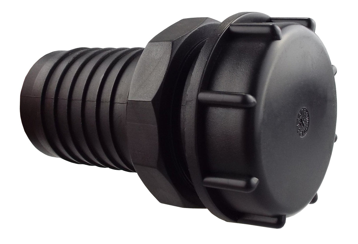 IBC 2” S60X6 Cap with 2” Barb