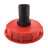 IBC 6-inch Cap Kit with 50mm Barbed Straight Connector