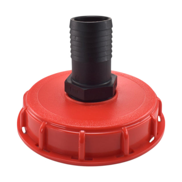 IBC 6-inch Cap Kit with 50mm Barbed Straight Connector