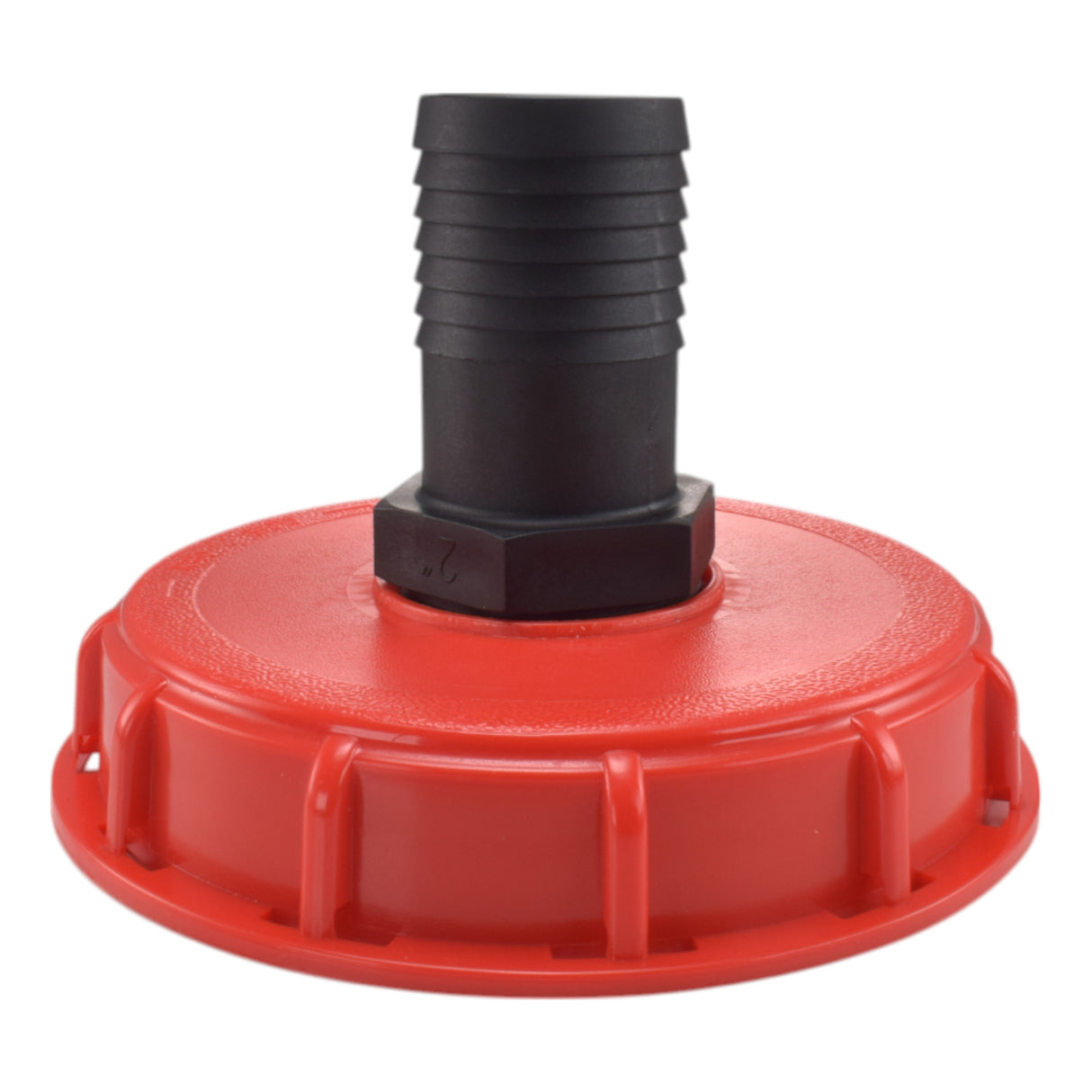 IBC 6-inch Cap Kit with 50mm Barbed Straight Connector