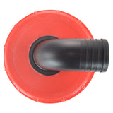 IBC 6-inch Cap Kit with 50mm Barbed Elbow Connector