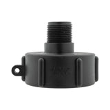 IBC 2” S60X6 Cap with Adjustable Tap Connector WL