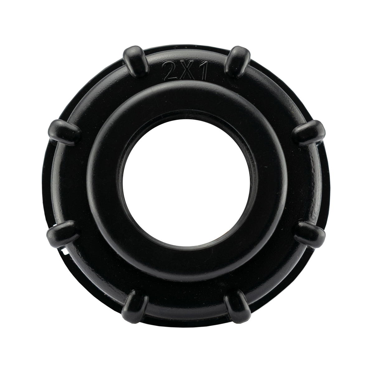 IBC 2” S60X6 Cap with 32mm MDPE Straight