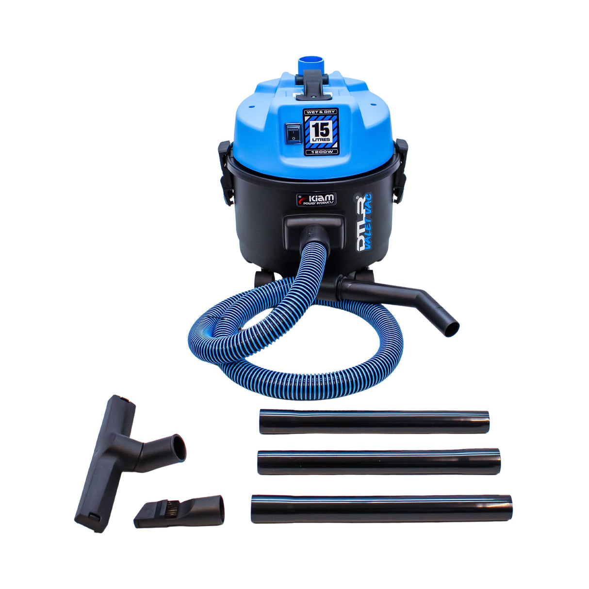 DTLR Valet Vac 240V 1200W Wet & Dry Vacuum Cleaner 15L