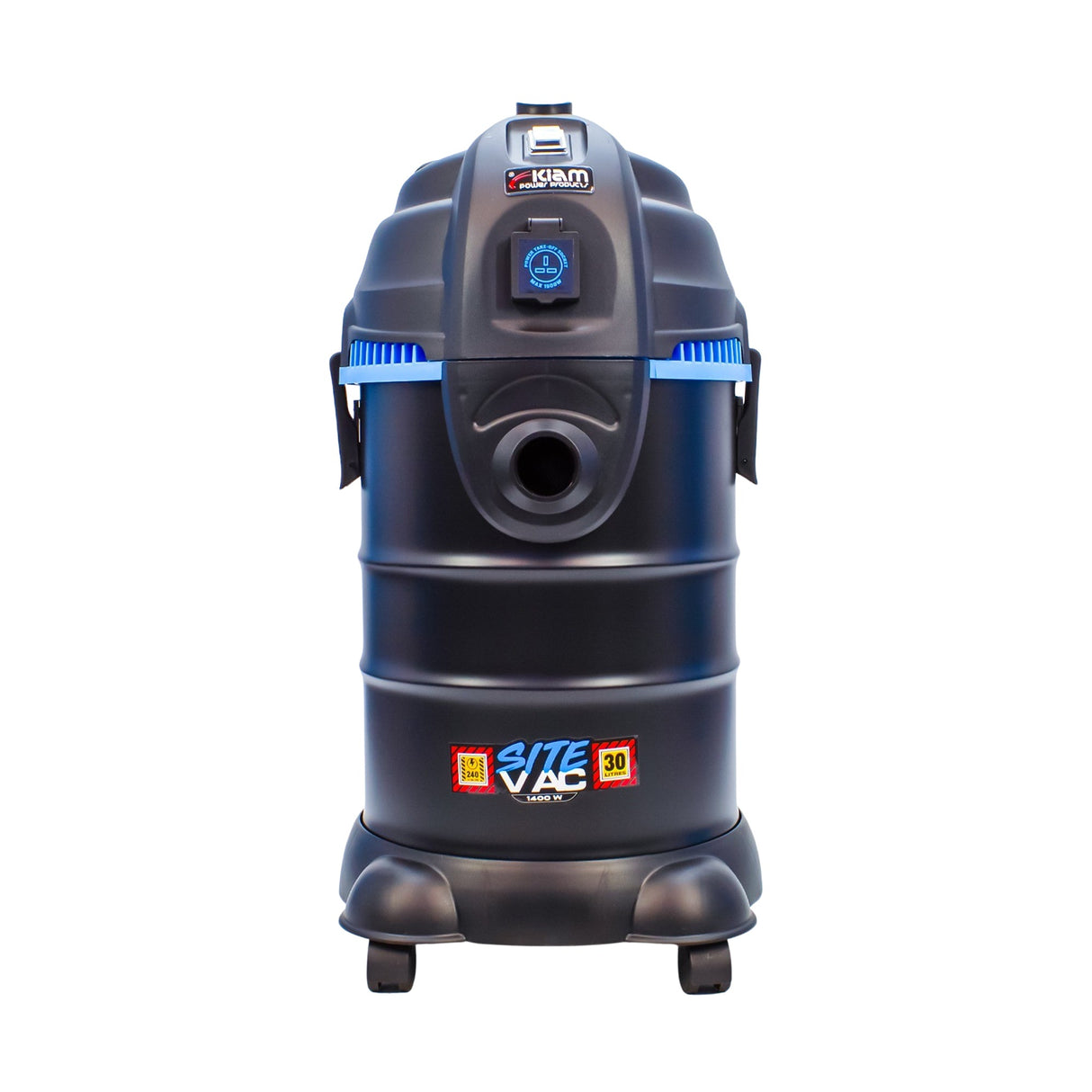 SiteVac® KV30PT – 30 Litre Wet & Dry Vacuum Cleaner with Power Take-Off – 1400W