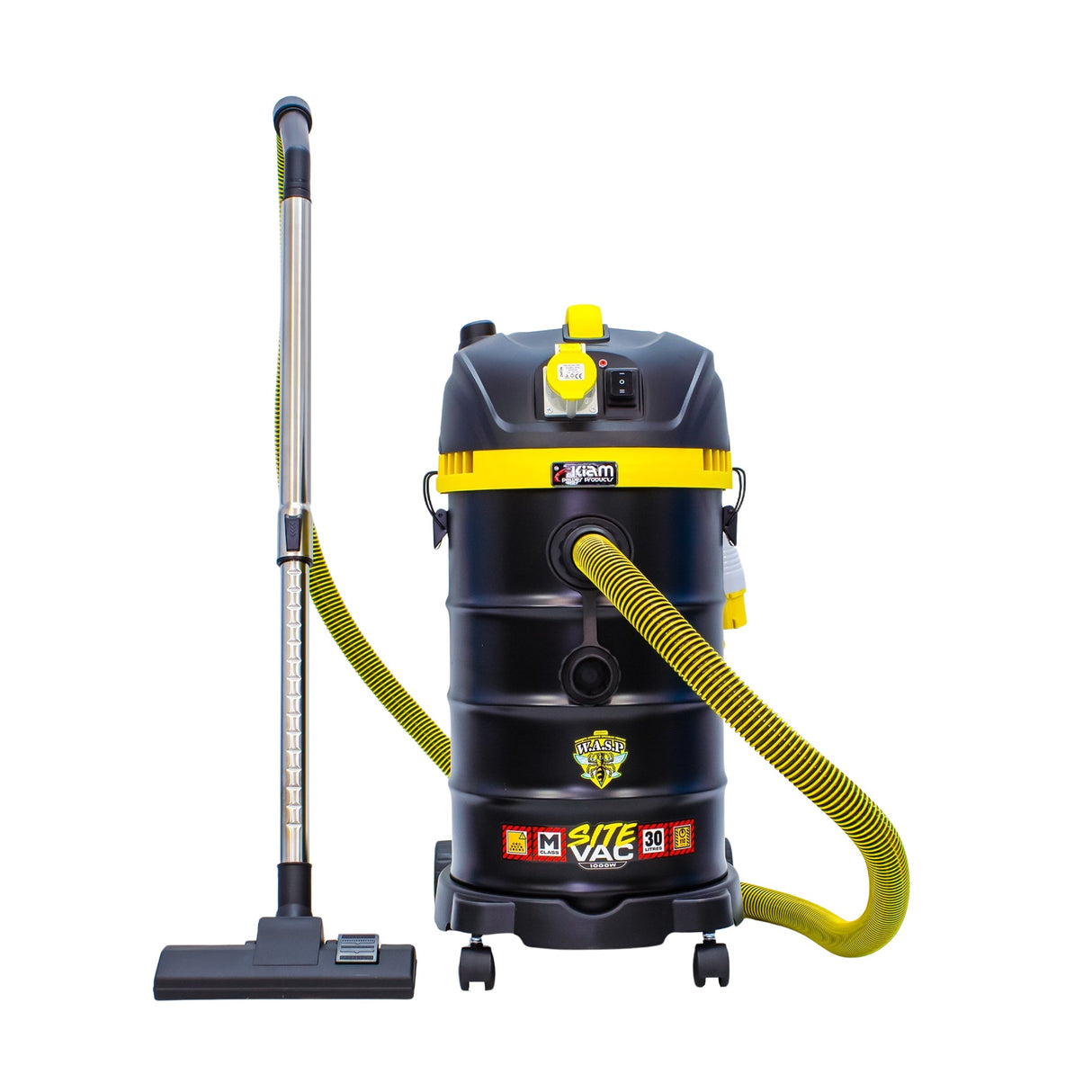 Kiam SiteVac 110V M-Class 1000W Vacuum Cleaner 30L W.A.S.P