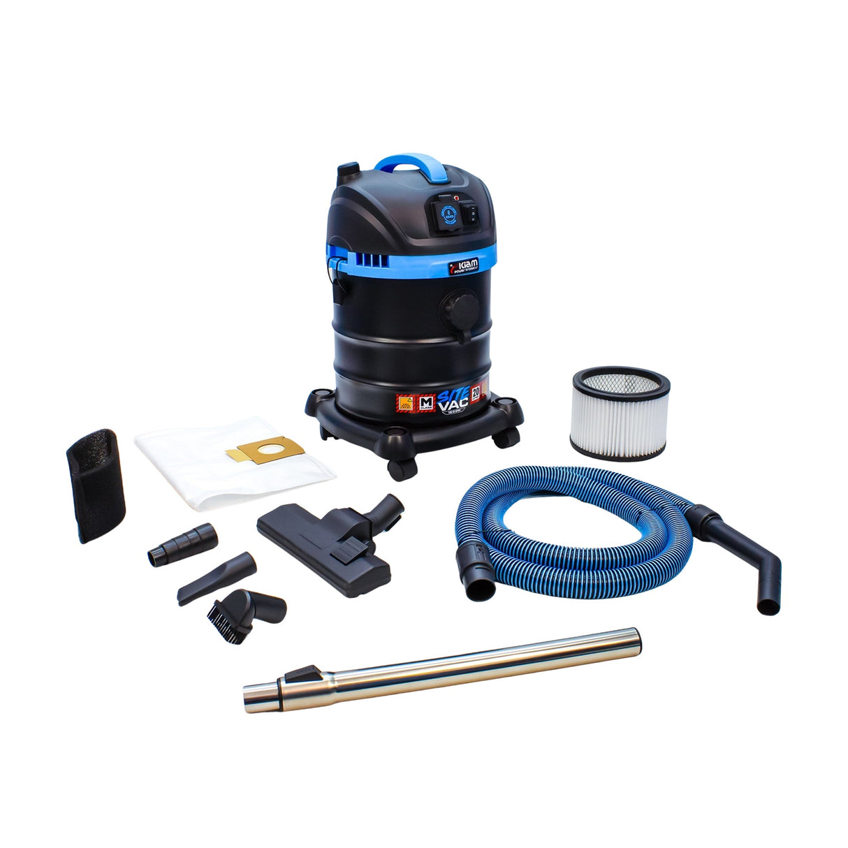 Kiam SiteVac 240V M-Class 1500W Vacuum 20L