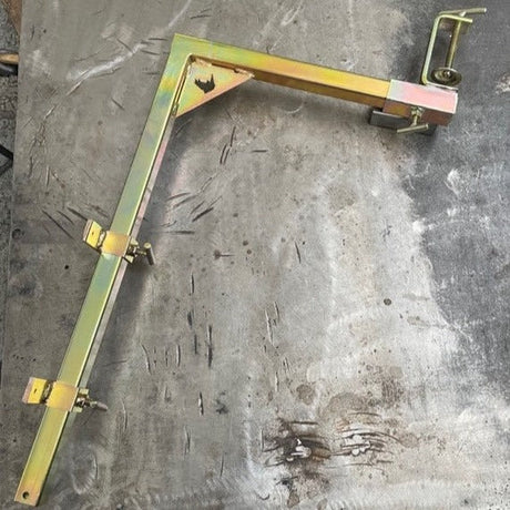 Gallows Bracket with Timber and Bricklayer Profile Clamps